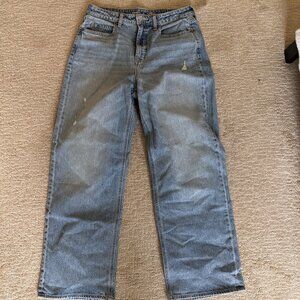 Old Navy Curvy Ski-hi Wide Leg Jeans